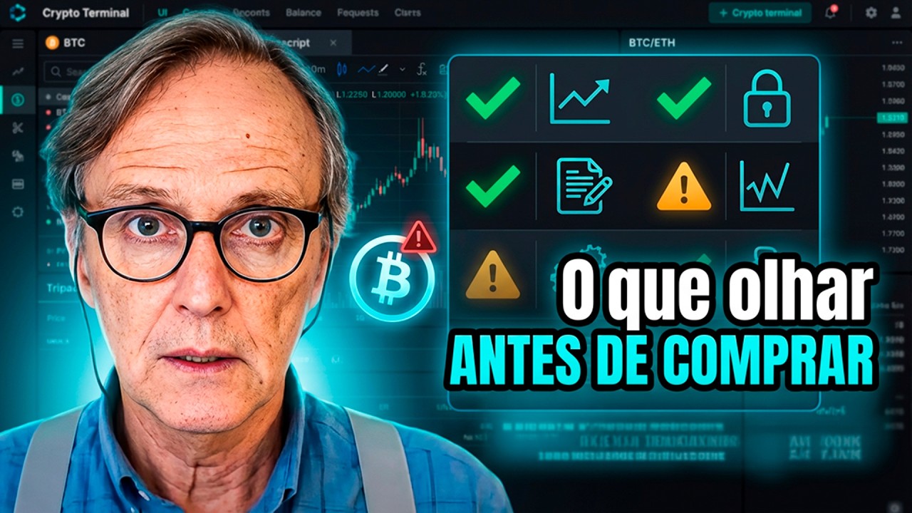 🚨 O que olhar ANTES DE COMPRAR criptos