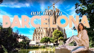 One Day In Barcelona Travel Vlog What To Do And What Not To Do