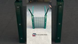 The sample of 358 security fence for customer from Hua Guang Co.,Ltd