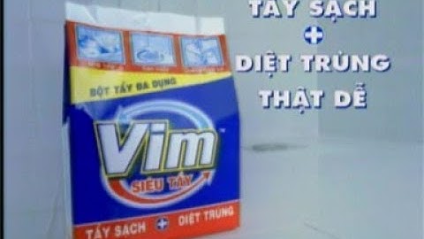Quảng cáo Vim Siêu Tẩy (Cặn rêu) [20s] | 2000