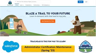 Administrator Certification Maintenance (Spring '23) [Question & Answer]