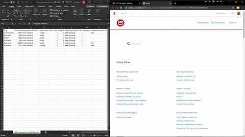 Import CSV Order Files