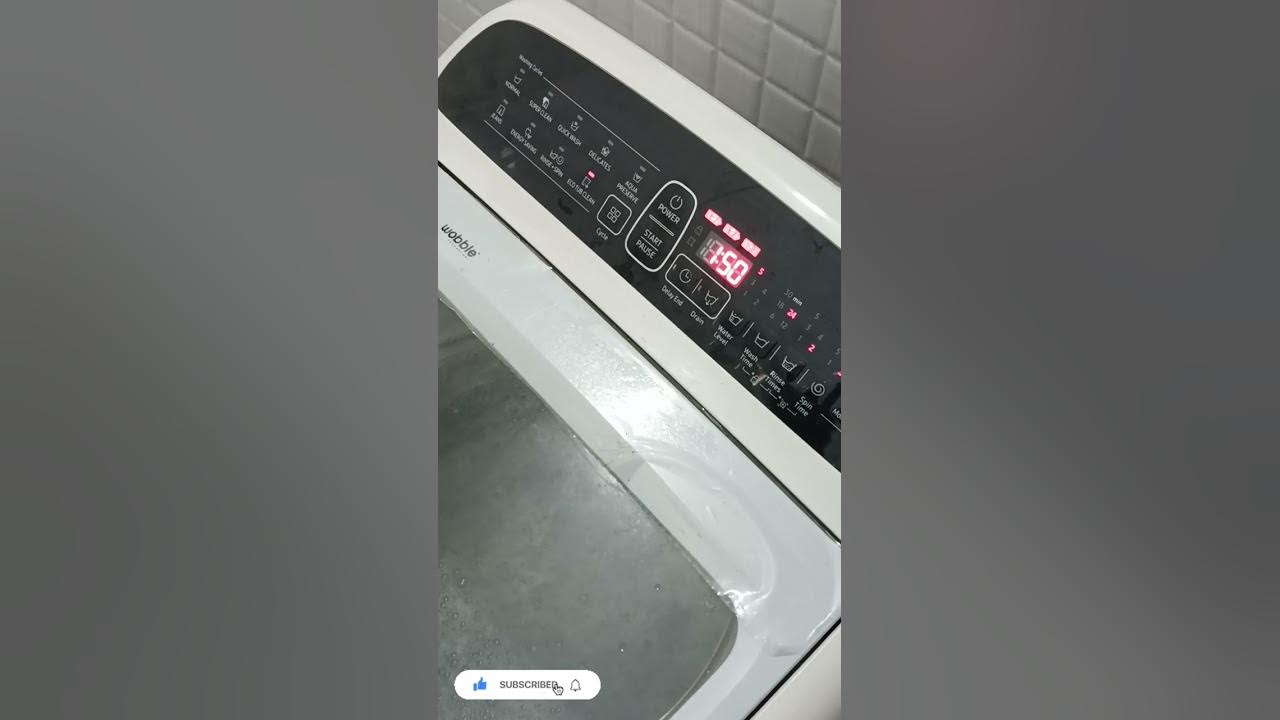 Fully Automatic Washing Machine Eco Tub Clean Samsung YouTube