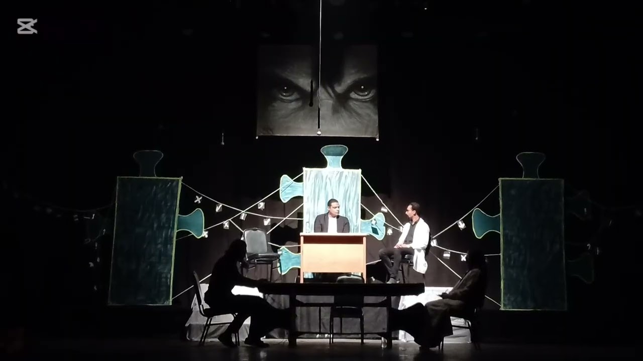 مسرحية اللغز  🎭  فيلم سينمائي حقيقي مش عرض مسرحى ♥ ملفت ويشد انتباهك طول العرض مركز 🎭 