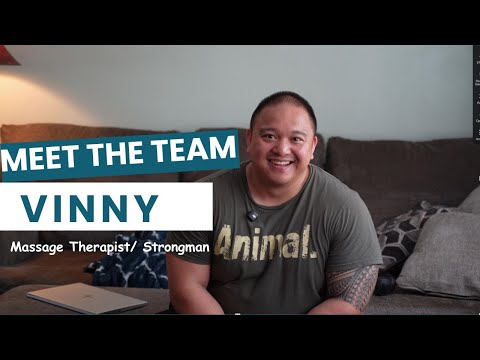 Meet Vinny | Massage Therapist/Strongman
