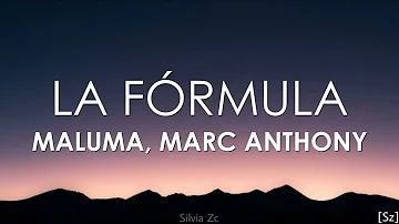 Maluma, Marc Anthony - La Fórmula (Letra)