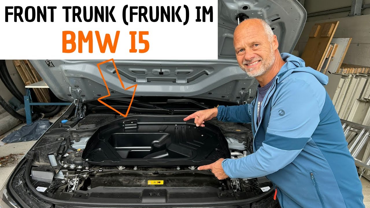 Front Trunk (Frunk) im BMW i5 | Viel mehr Stauraum! | Firma Frunk.at