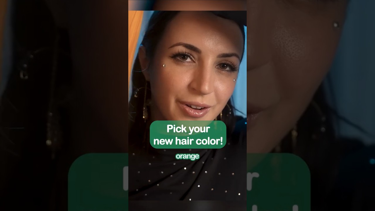 ASMR - Pick your new hair color! #shorts