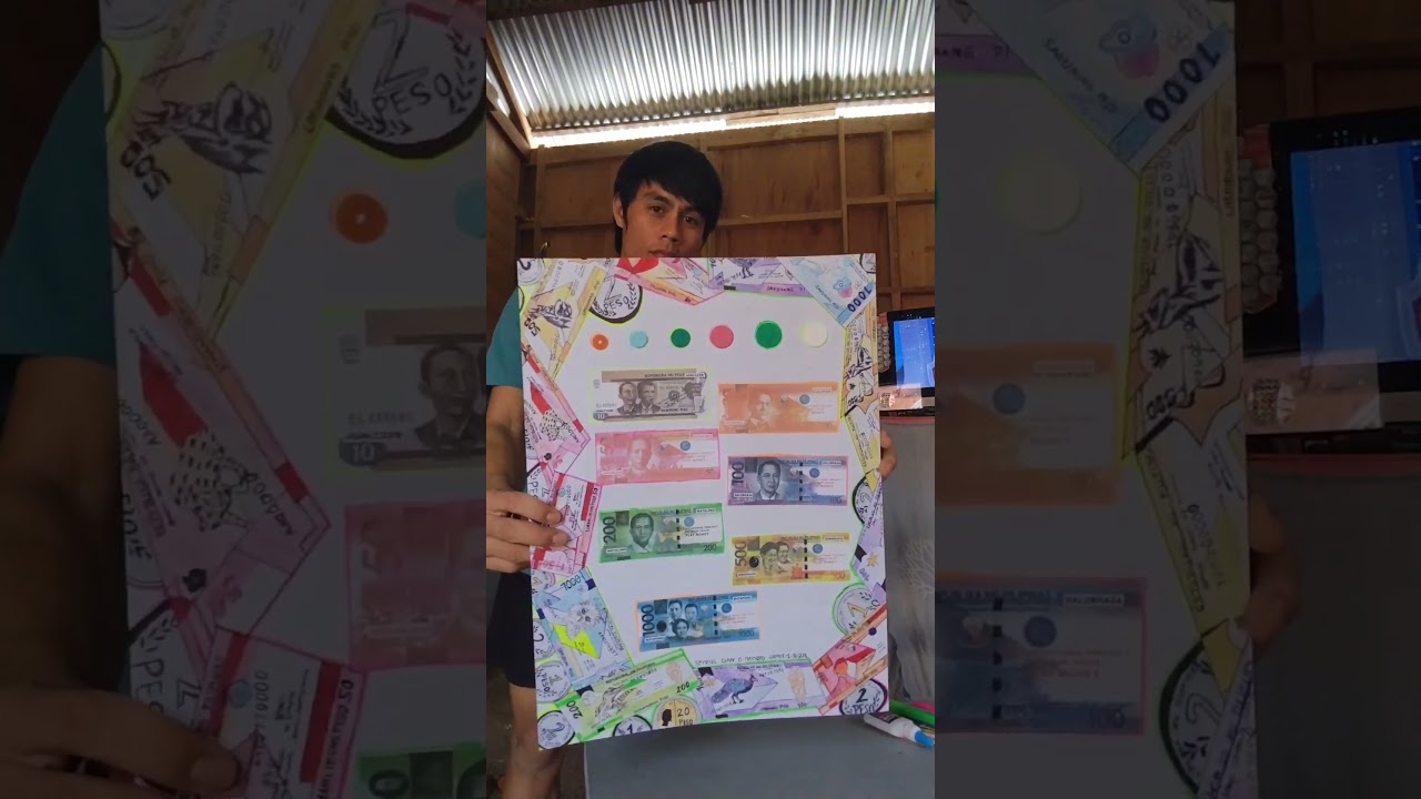Philippine Money Border  Design Idea For a Play Money 💶✍️ 