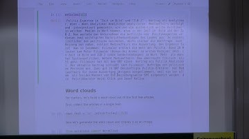 Grazer Linuxtage 2019 - Einführung in die Verarbeitung natürlicher Sprache mit Python