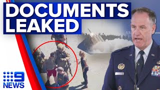 US Air National Guard member arrested over leaking documents | 9 News Australia