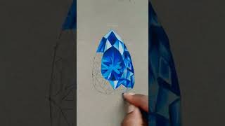 How to draw realistic diamond π #shorts#art#drawing#ytshorts#artist#viralshorts How to draw realistic diamond π #shorts#art#drawing#ytshorts#artist#viralshorts