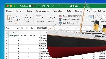 Machine learning with tabular data (Kaggle Titanic dataset)