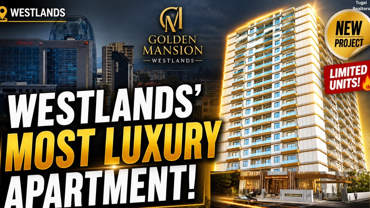 Inside the Golden Mansion Everyone in Nairobi Is Talking About | Luxury Living Redefined