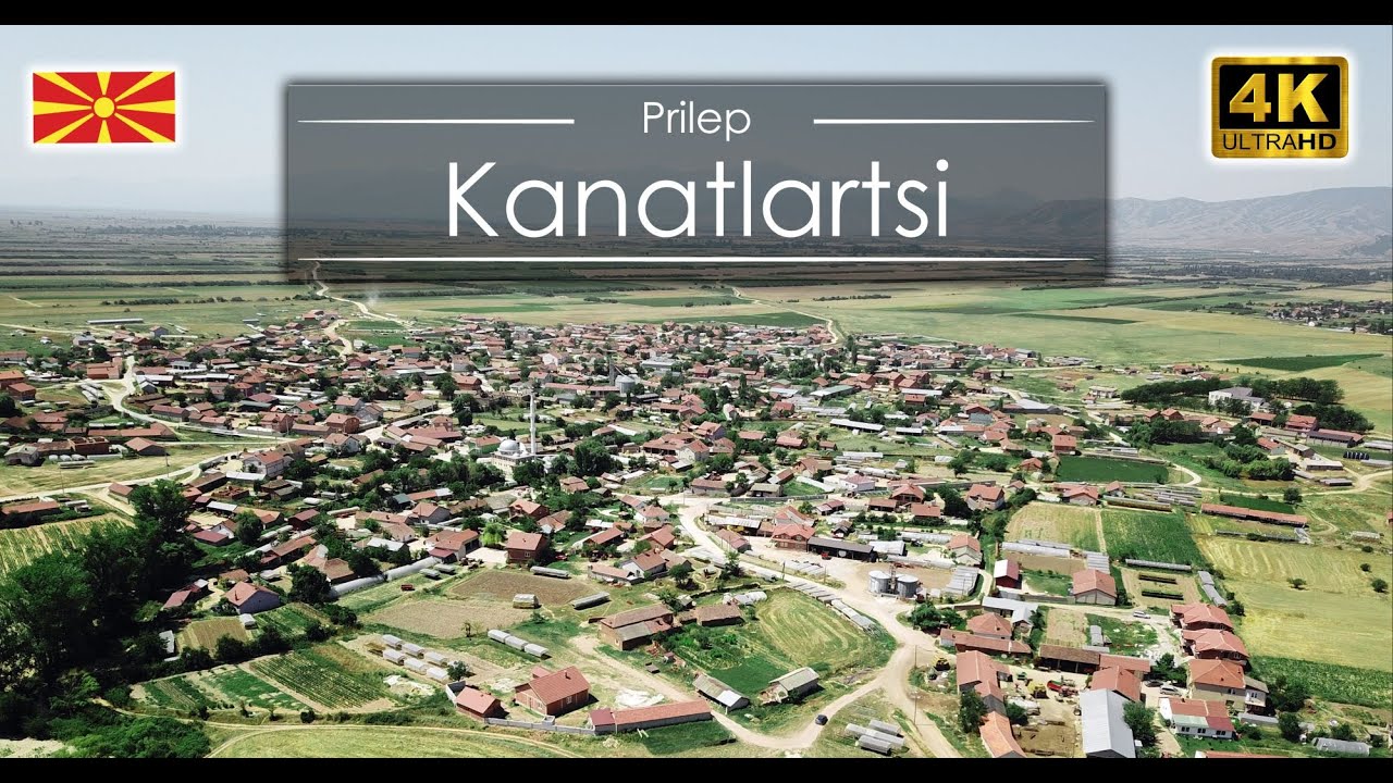 [4K] Kanatlartsi, Kanatlar köyü [North Macedonia] By drone