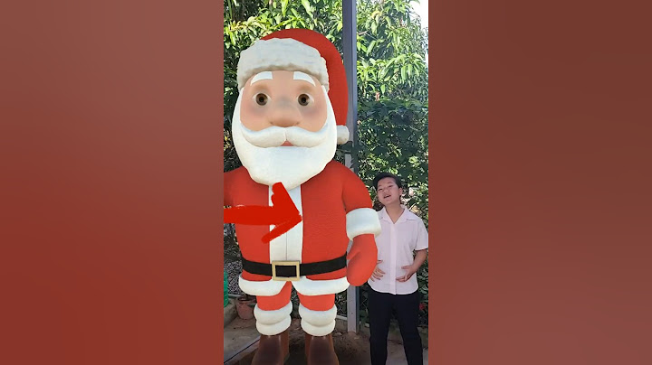 Ông già noel khổng lồ #shortvideo