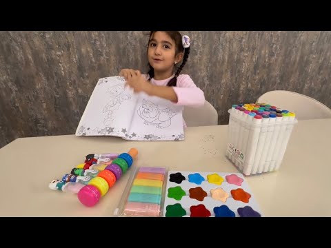 Gizemli Boya Seçimi! 🎨 Güneş Boyuyor!@PrensesLinaTv @elifsinemtv @gunesserayindunyasi