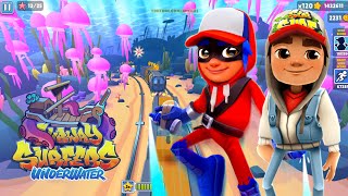 SUBWAY SURFERS GAMEPLAY PC HD 2024 - UNDERWATER - JAKE+SUPER JAKE