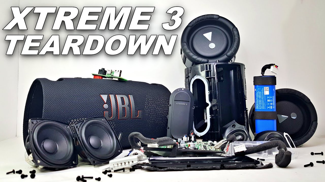 JBL XTREME 3 COMPLETE TEARDOWN !!! 