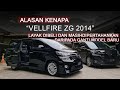 OH BEGINI RASANYA VELLFIRE PILOT SEAT FULL SPEC MAKANYA MALES GANTI VELLFIRE TRANSFORMERS