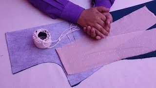 सिलाई चाहे काम आती हो पर आसानी से बनालोगे इस खुवसुरत गले के डिज़ाइन को / Beautiful Neck Design