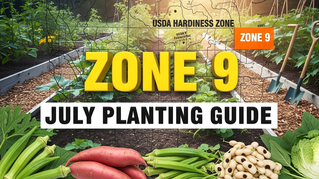 What to Plant in July (Zone 9): Don’t Plant Anything in July Until You ...