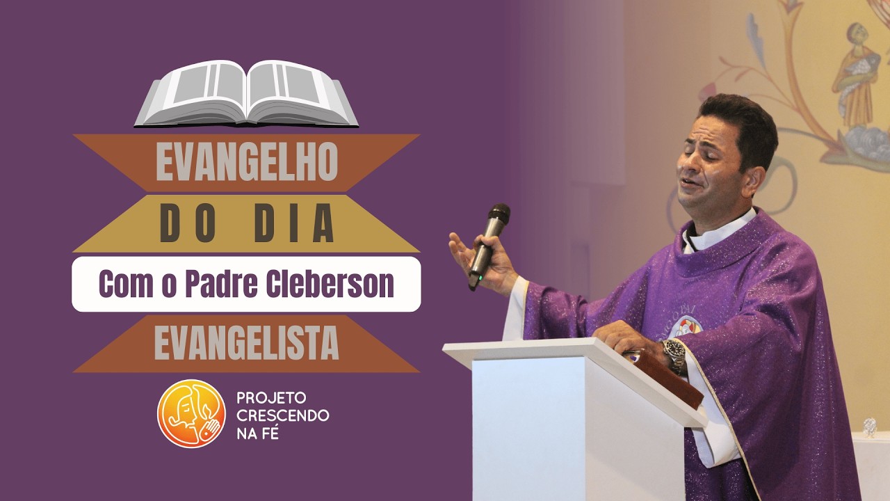 Evangelho do dia 08-03-2026 - João 4,5-42 - Padre Cleberson Evangelista