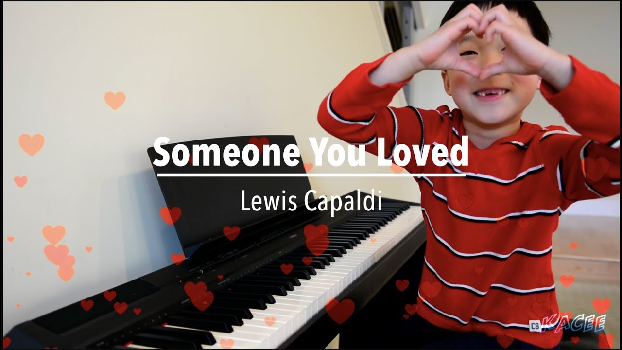 Sweet Valentine's Message from a 6 Year Old - Someone You Loved / Lewis Capaldi - Piano Cover