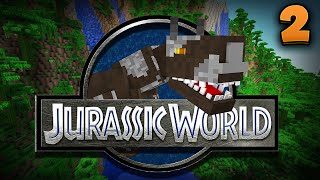 Minecraft Jurassic World - LUCKY BLOCK MADNESS! - Episode 2