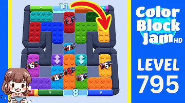 Color Block Jam Level 779 (795) Solution Walkthrough