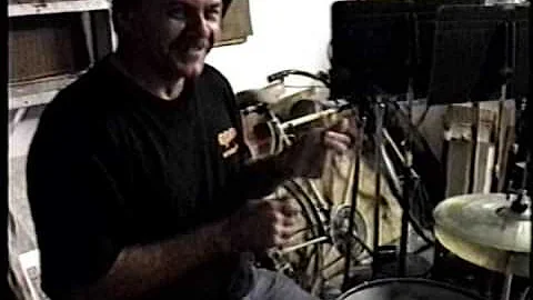 Buddy Rich Stick Roll demonstration by Dick Cully