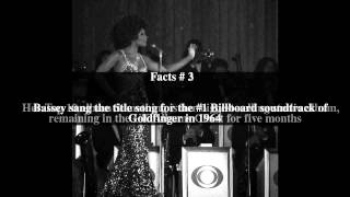 Shirley Bassey discography Top # 6 Facts