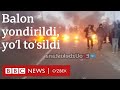 Ўзбекистон: Балон ёндирилди, аёллар йўлни тўсди – аҳоли яна кўчага чиқди - BBC News O'zbek