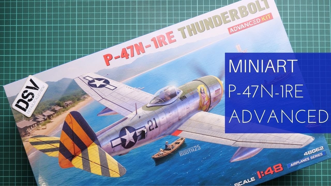 Miniart 1/48 P-47N-1RE Thunderbolt Advanced Kit (48062) Review