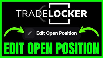 How To EDIT AN OPEN POSITION On TradeLocker (QUICK & EASY) 2025