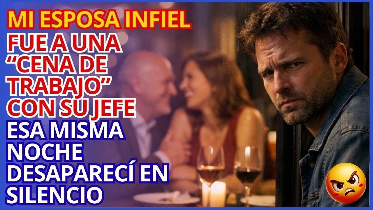 Mi esposa fue a una “cena de trabajo” con su jefe… y esa misma noche desaparecí en silencio.