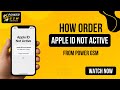 طريقة طلب خدمة لحساب ابل Id غير نشط How To Order Apple Id Not Active 