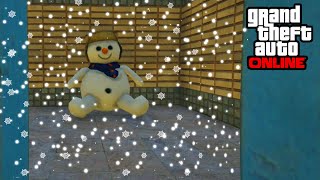 GTA 5 Easter Egg - Frozen Snowman Easter Egg Online Tutorial