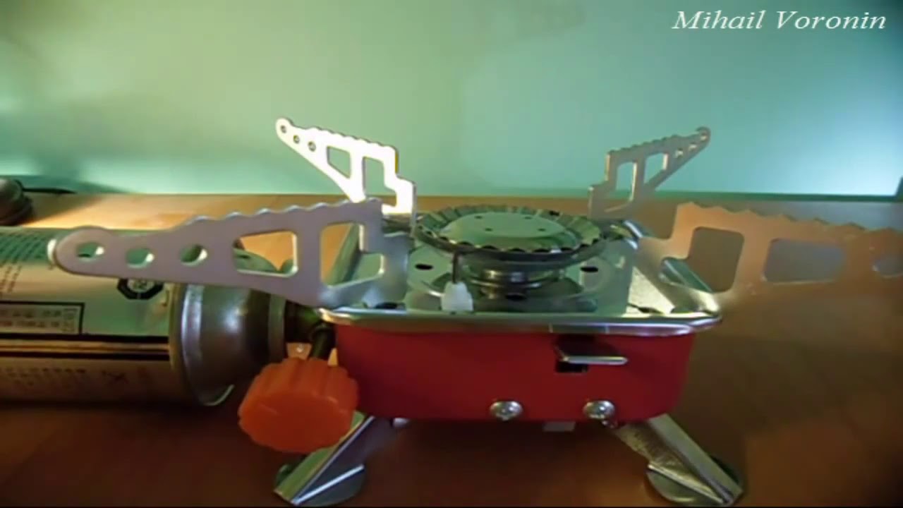 Mini Estufa Portable A Gas Para Camping K202 YouTube