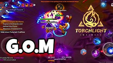 Torchlight Infinite - Carino Divineshot God Of Machines Battle Pt 2