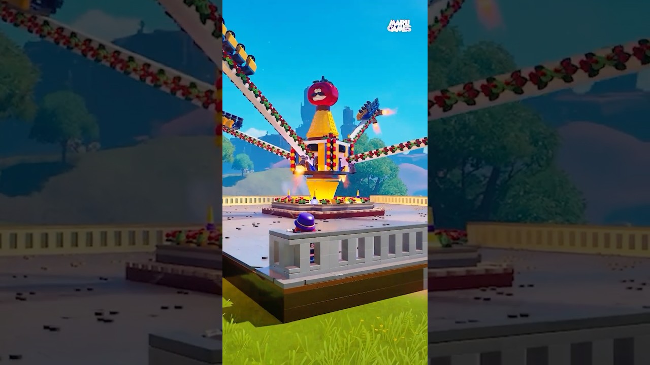 LEGO Fortnite Tutorial | Amusement Park | Jump & Smile 🐸 