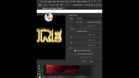 Gimp Fire 🔥 Text Effect||Fire Text Effect||Fire Effect #fireeffect #shorts #youtubeshorts #photoshop