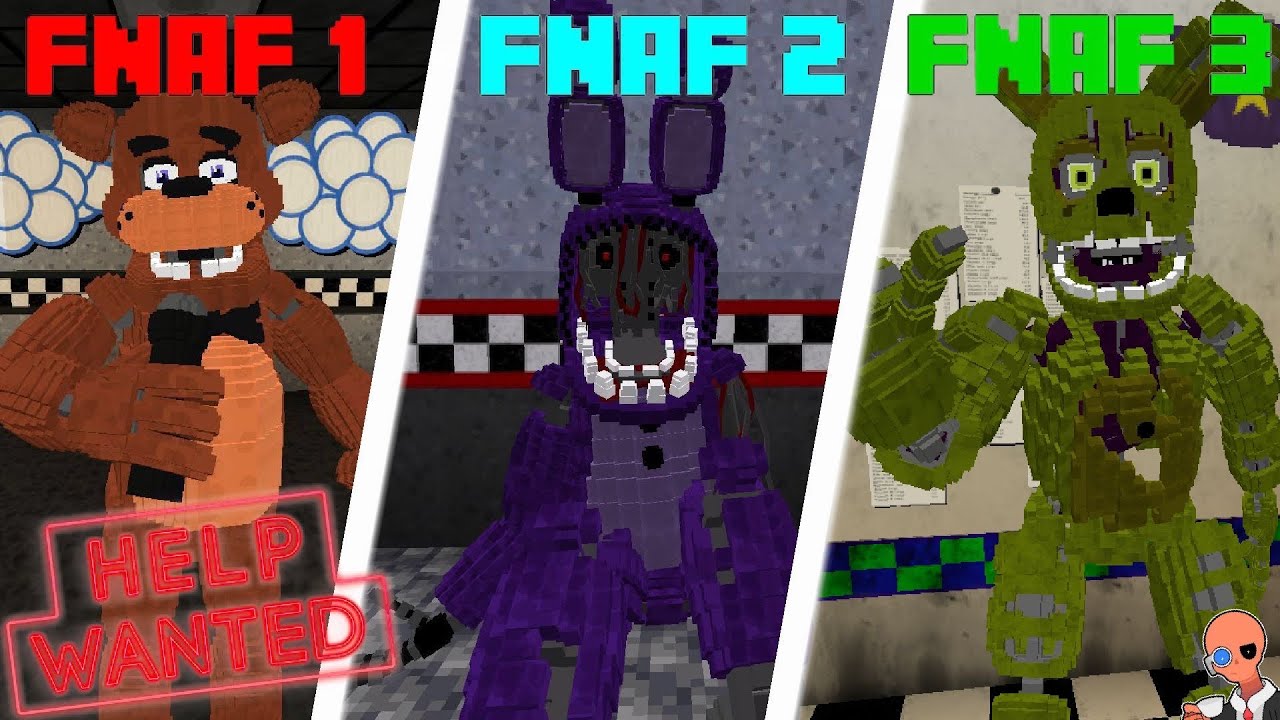 Five Nights at Freddys 3 Help Wanted [Download] Minecraft Map