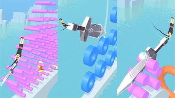 Rolly Slice! Very Satisfying And Relaxing ASMR Slicing Game