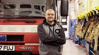 Taking my Dennis Sabre Fire Engine back to its original Fire Station - Abbots Bromley