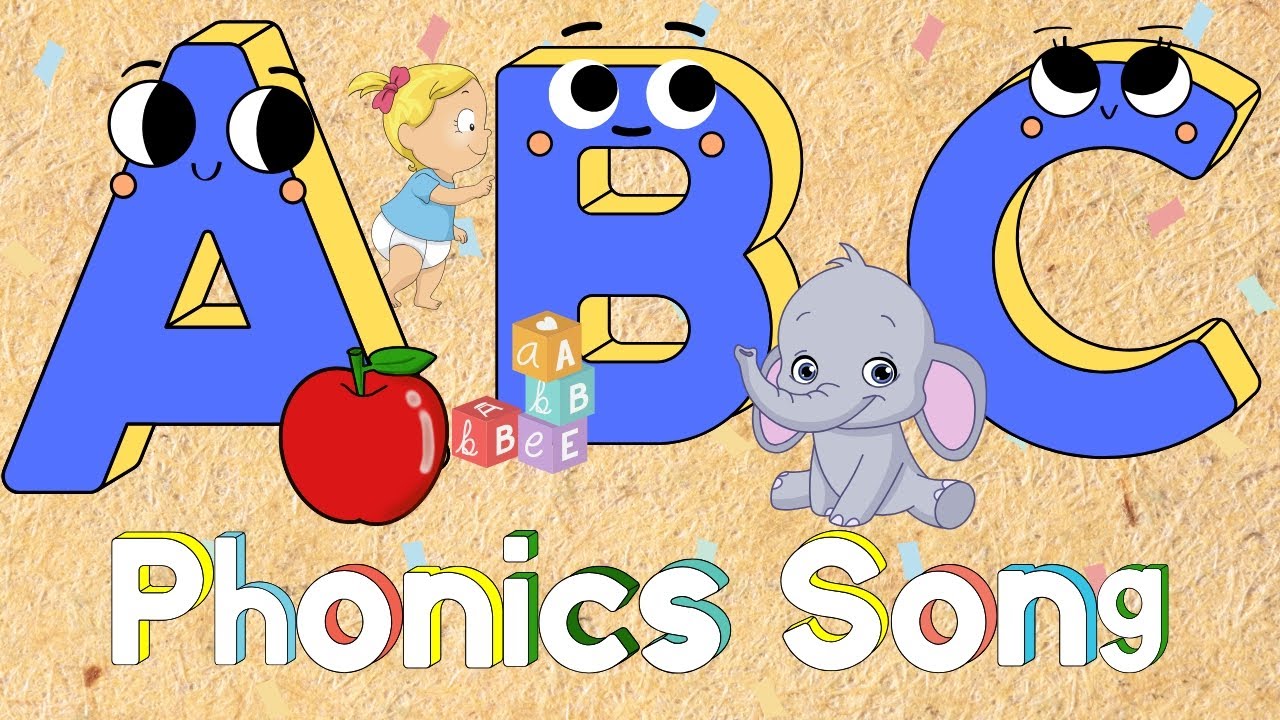 ABC Phonics Song - A for Apple, Toddler Learning Video Songs, Nursery ...