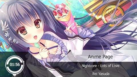 Thumbnail of Nightcore - Lots of Love『Rei Yasuda』