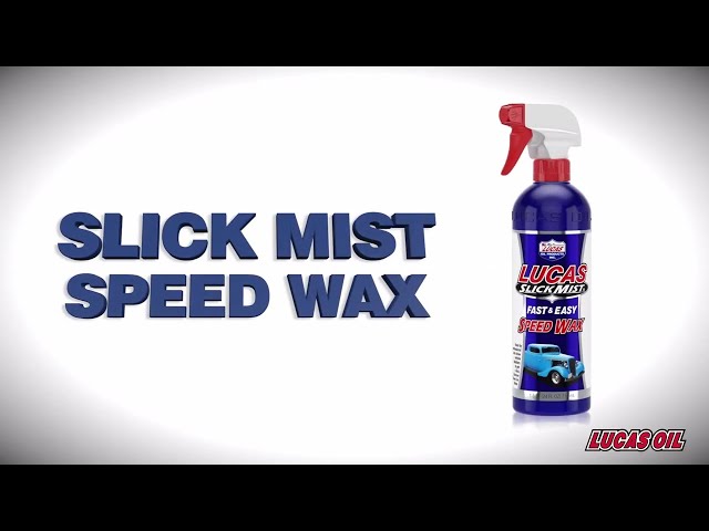 Lucas Slick Mist Speed Wax - Product Demo and Review on Two