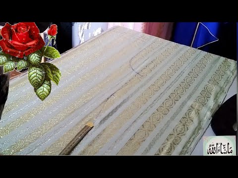 وفينكم العيالات والبنااات المبتدأااات طريقة تفصيل قفطان جوهرة 3متر طريقة سهلة ومبسطة