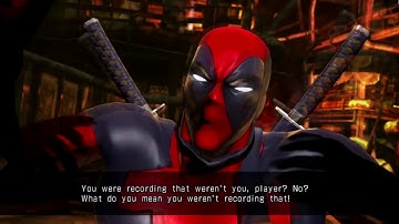 Ulitmate Marvel vs  Capcom 3 playthrough Deadpool, Ryu, Spiderman
